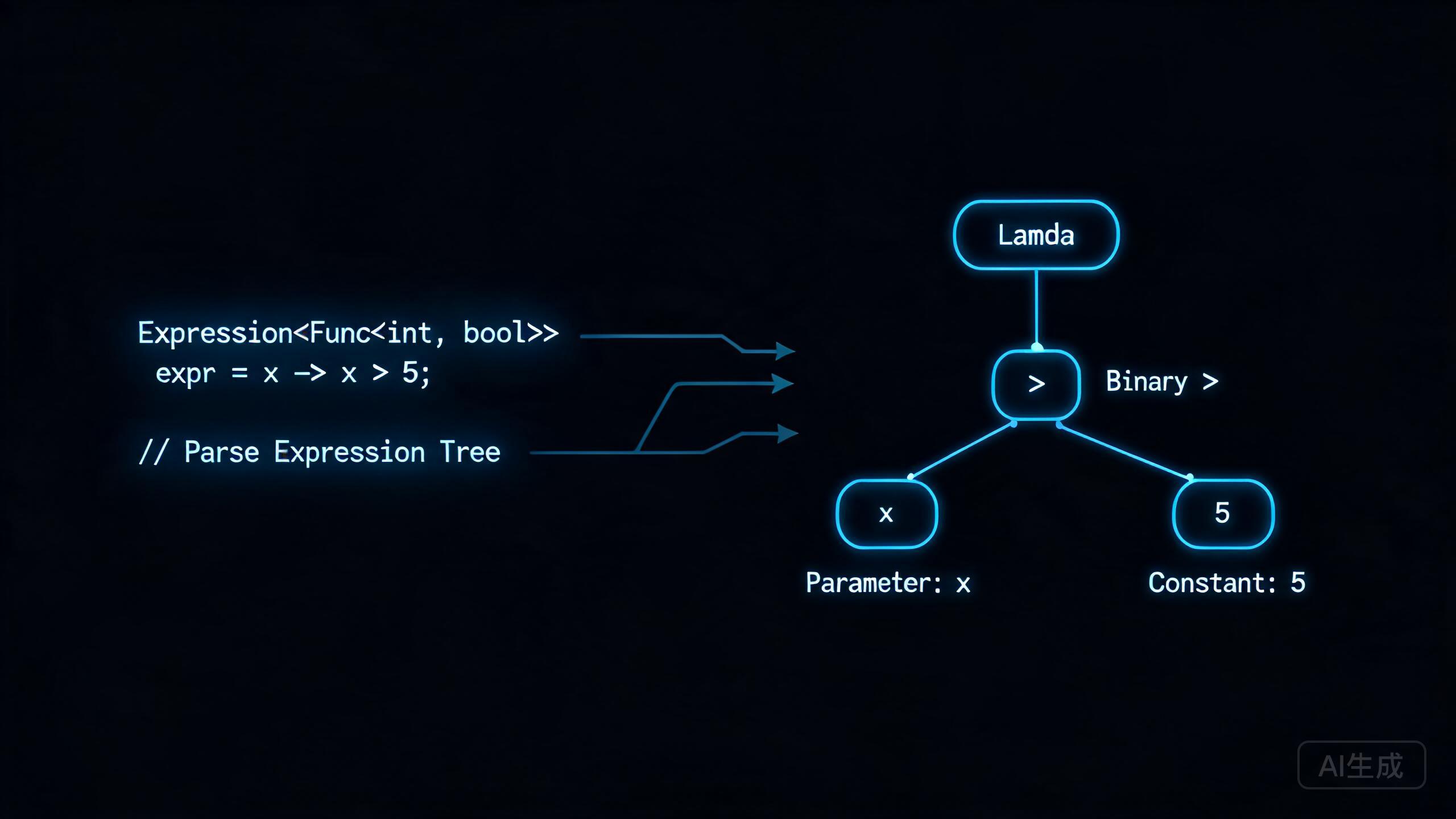 C# 表达式树深度解析：自建 ORM 如何把 LINQ 翻译成 SQL